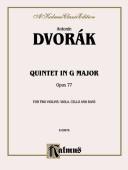 Cover image for Quintet in G Major, Op. 77