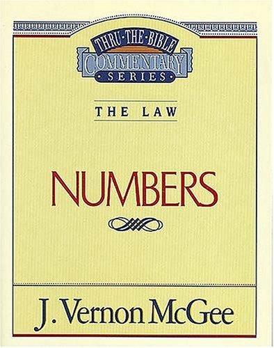 Cover image for Numbers (Thru the Bible) [Paperback] by McGee, J. Vernon