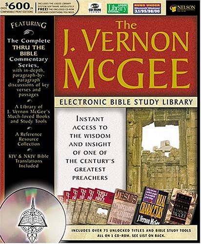 Cover image for McGee Electronic Bible Study Library