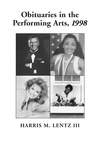 Cover image for Obituaries in the Performing Arts, 1998