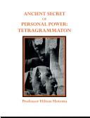 Cover image for Ancient Secret Of Personal Power: Tetragrammton