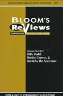 Cover image for Herman Melville's Billy Budd, Benito Cereno, and Bartleby the Scrivener (Bloom's Reviews Comprehensive Research and Study Guides)