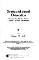 Cover image for Stigma and Sexual Orientation