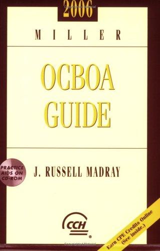 Cover image for Miller OCBOA Guide, 2006