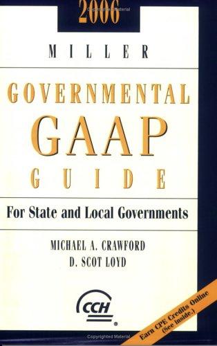 Cover image for Miller Governmental GAAP Guide (2006) (Miller Governmental Gaap Guide)