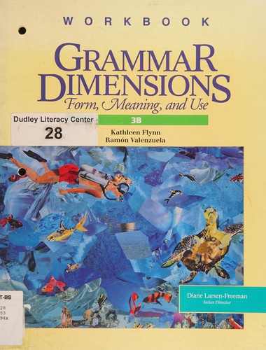 Cover image for Grammar Dimensions