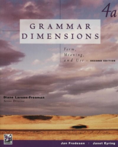 Cover image for 4a-Grammar Dimensions-2e (Grammar Dimensions)