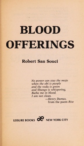 Cover image for Blood Offerings