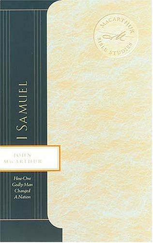 Cover image for 1 Samuel (MacArthur Bible Studies)