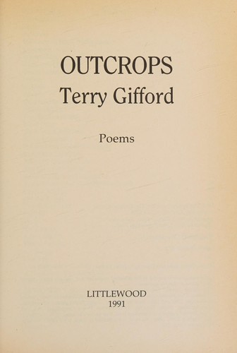 Cover image for Outcrops