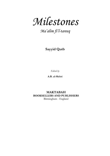 Cover image for Milestones