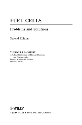 Cover image for Fuel cells