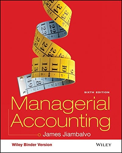 Cover image for Managerial Accounting