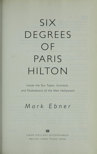 Cover image for Six degrees of Paris Hilton