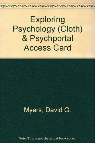 Cover image for Exploring Psychology & PsychPortal Access Card