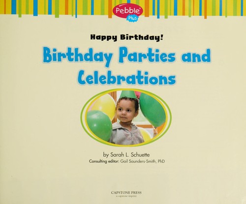 Cover image for Birthday parties and celebrations