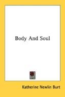 Cover image for Body And Soul