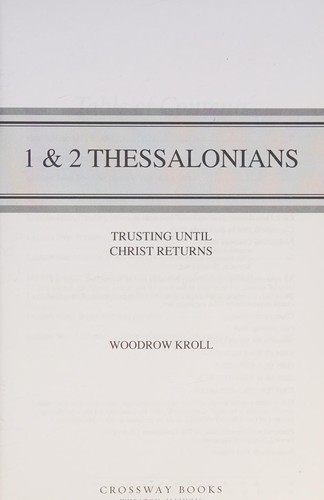 Cover image for 1 & 2 Thessalonians