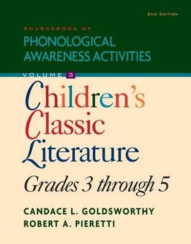 Cover image for Sourcebook of Phonological Awareness Activities, Volume III