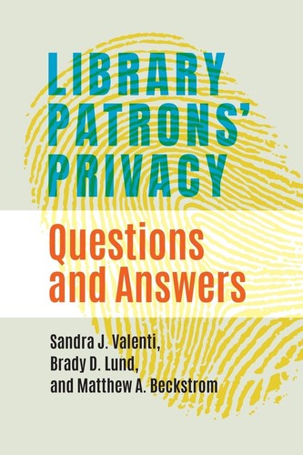 Cover image for Library Patrons' Privacy