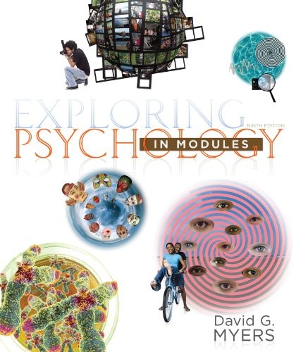 Cover image for Exploring Psychology in Modules