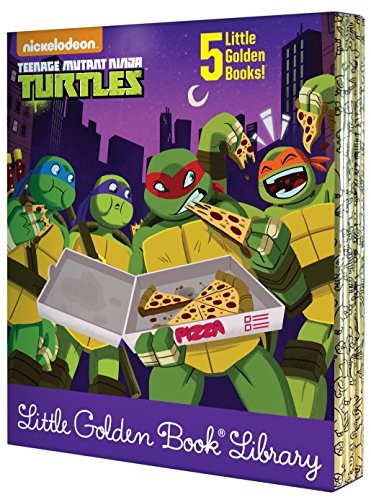 Cover image for Teenage Mutant Ninja Turtles Little Golden Book Library