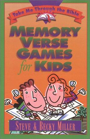 Cover image for Memory Verse Games for Kids (Take Me Through the Bible Series)
