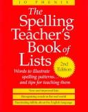 Cover image for The Spelling Teacher's Book of Lists