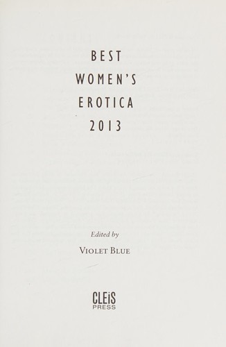 Cover image for Best Women's Erotica 2013