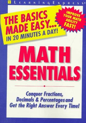 Cover image for Math essentials