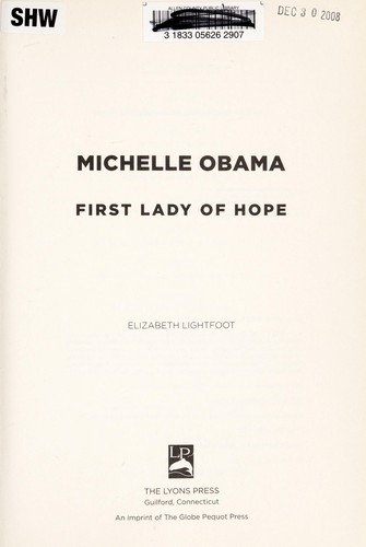 Cover image for Michelle Obama