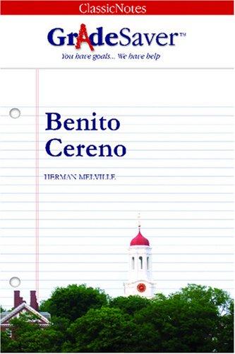 Cover image for GradeSaver(tm) ClassicNotes Benito Cereno