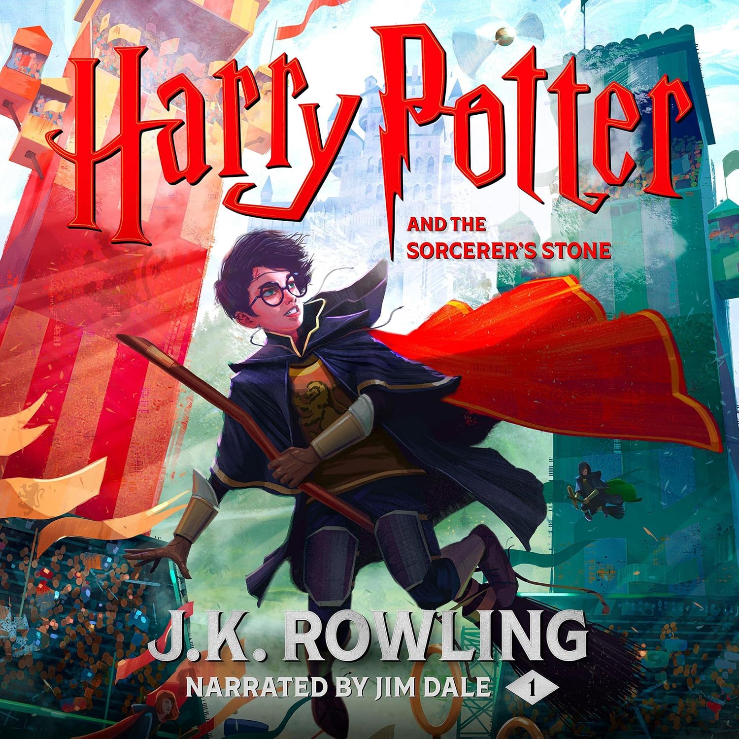 Cover image for HARRY POTTER AND THE SORCERER'S STONE