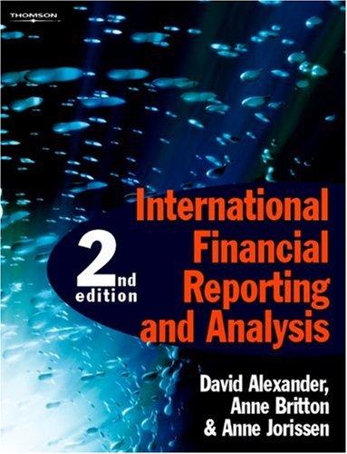 Cover image for International Financial Reporting and Analysis