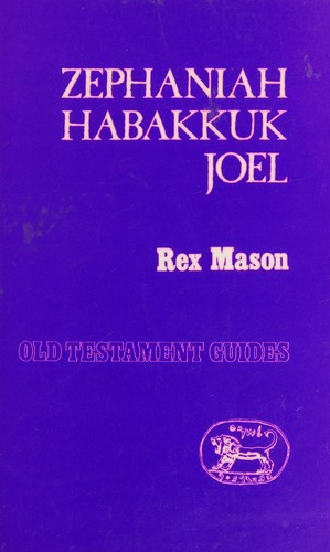 Cover image for Zephaniah (Old Testament Guides)