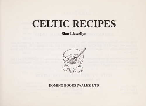 Cover image for Celtic Recipes
