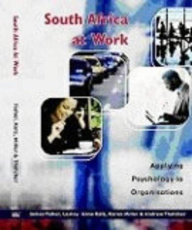 Cover image for South Africa at Work