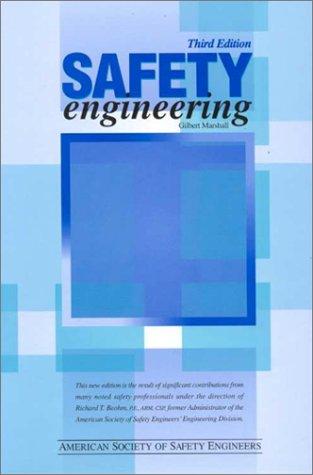 Cover image for Safety engineering