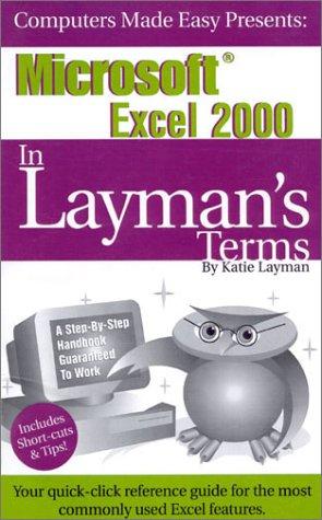 Cover image for Microsoft Excel 2000 In Layman's Terms