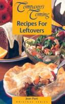 Cover image for Recipes for Leftovers (Company's Coming)