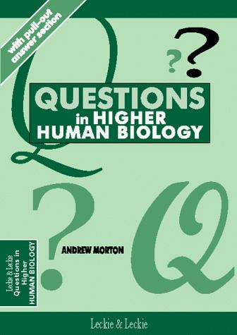 Cover image for Questions in Higher Human Biology