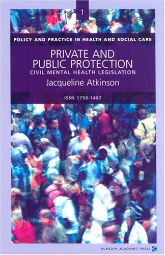 Cover image for Private And Public Protection