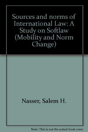 Cover image for Sources and norms of international law