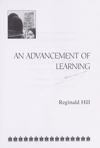 Cover image for An Advancement of Learning (Dalziel & Pascoe)