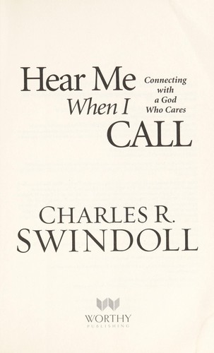 Cover image for Hear me when I call
