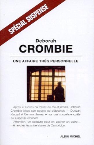 Cover image for Une affaire très personnelle
