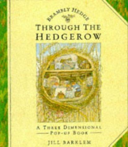 Cover image for Brambly Hedge - Through the Hedgerow - A Three Dimensional Pop-Up Book