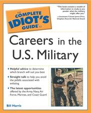 Cover image for The Complete Idiot's Guide to Careers in the U.S. Military
