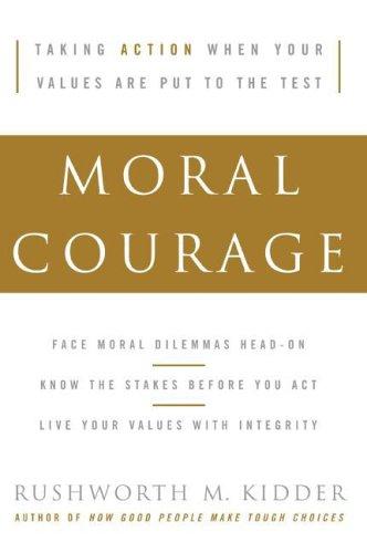 Cover image for Moral Courage
