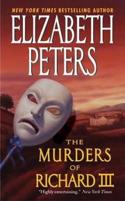 Cover image for The Murders of Richard III